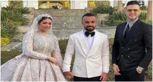 بالصور.. "أفشة" يحتفل بزفافه بحضور كوكبة من نجوم الفن والرياضة